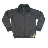 Vintage Y2K grey quilted utilitarian style smock jacket size medium by G-star